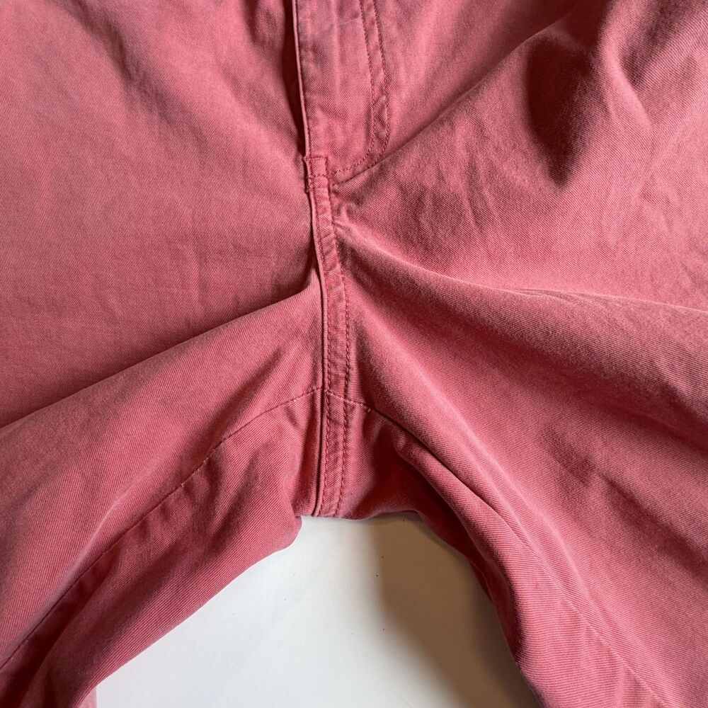 Eddie Bauer Shorts Womens 12 Coral Blakely Chino Bermuda Cotton Casual Twill - Picture 5 of 9